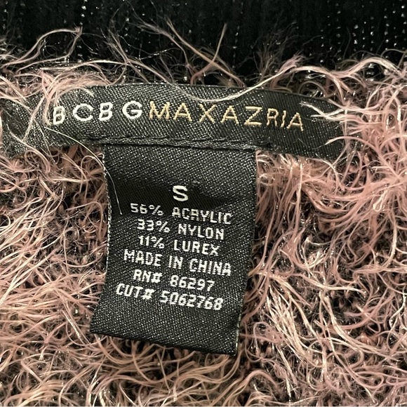 BCBG MaxAzria Waterfall Open Front Oversized Cardigan Sweater Southwestern Sz S - Picture 6 of 7